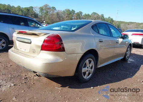 2005 Pontiac Grand Prix from USA, damaged, VIN 2G2WP522951296377